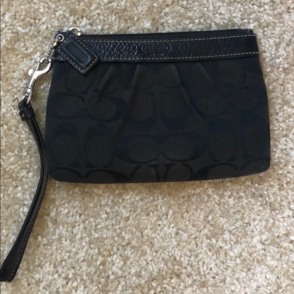 Authentic Coach wristlet